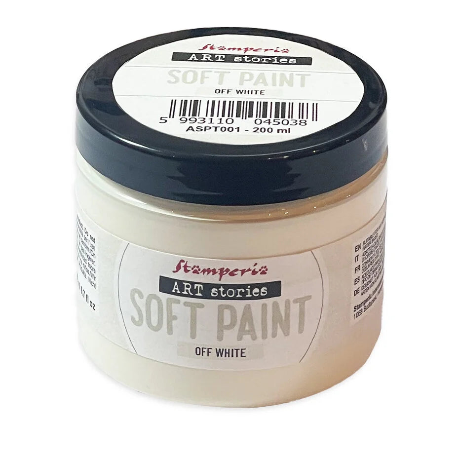 Stamperia Soft Paint - Off White
