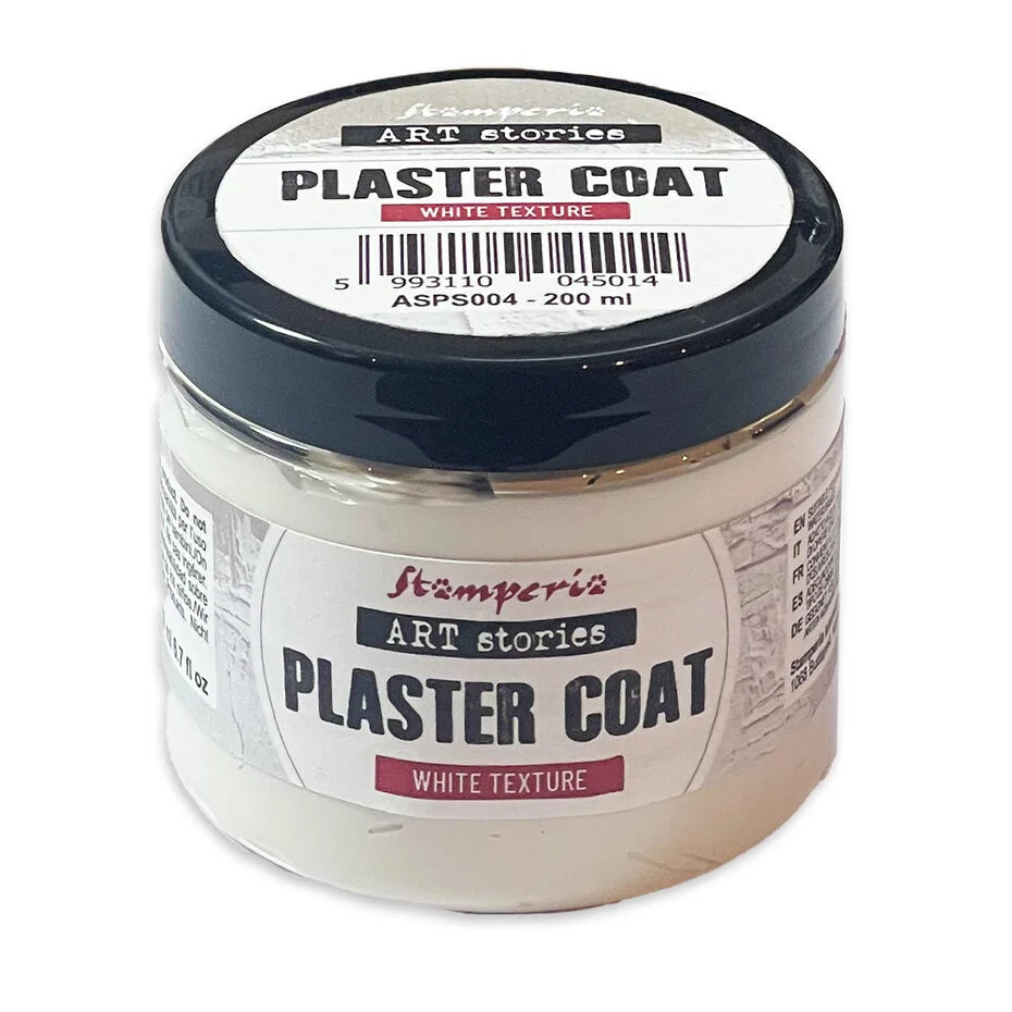 Stamperia Art Stories Plaster Coat - White Texture