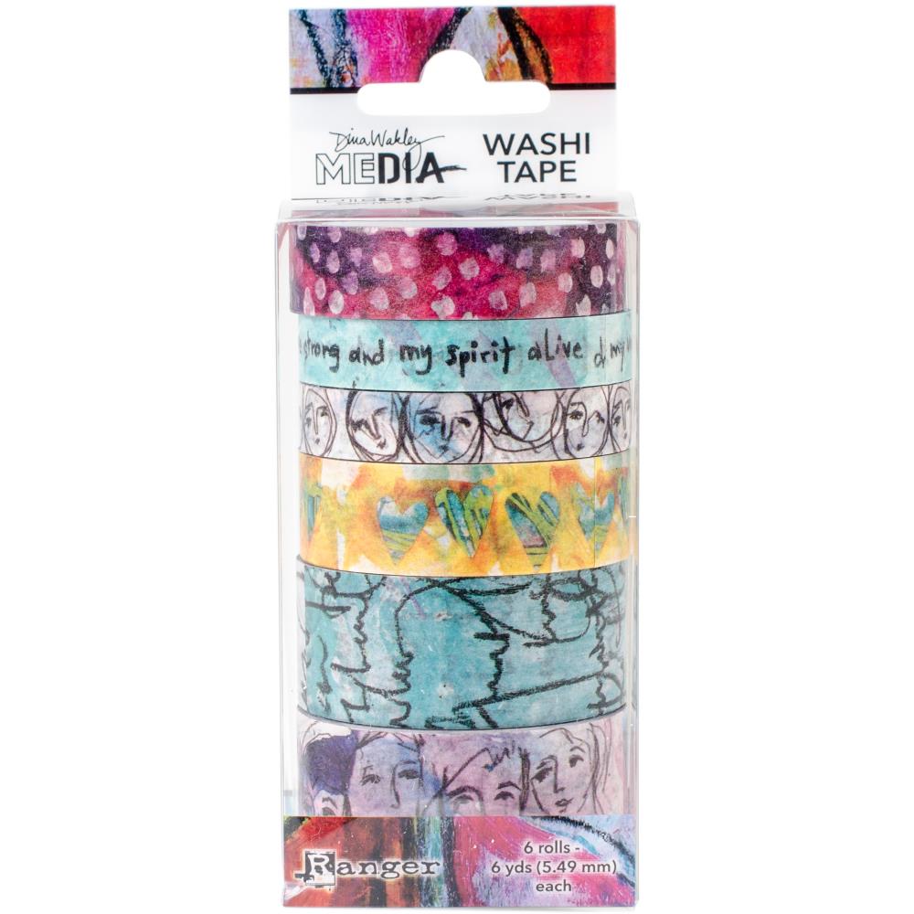 Dina Wakley Media Washi Tape - 1
