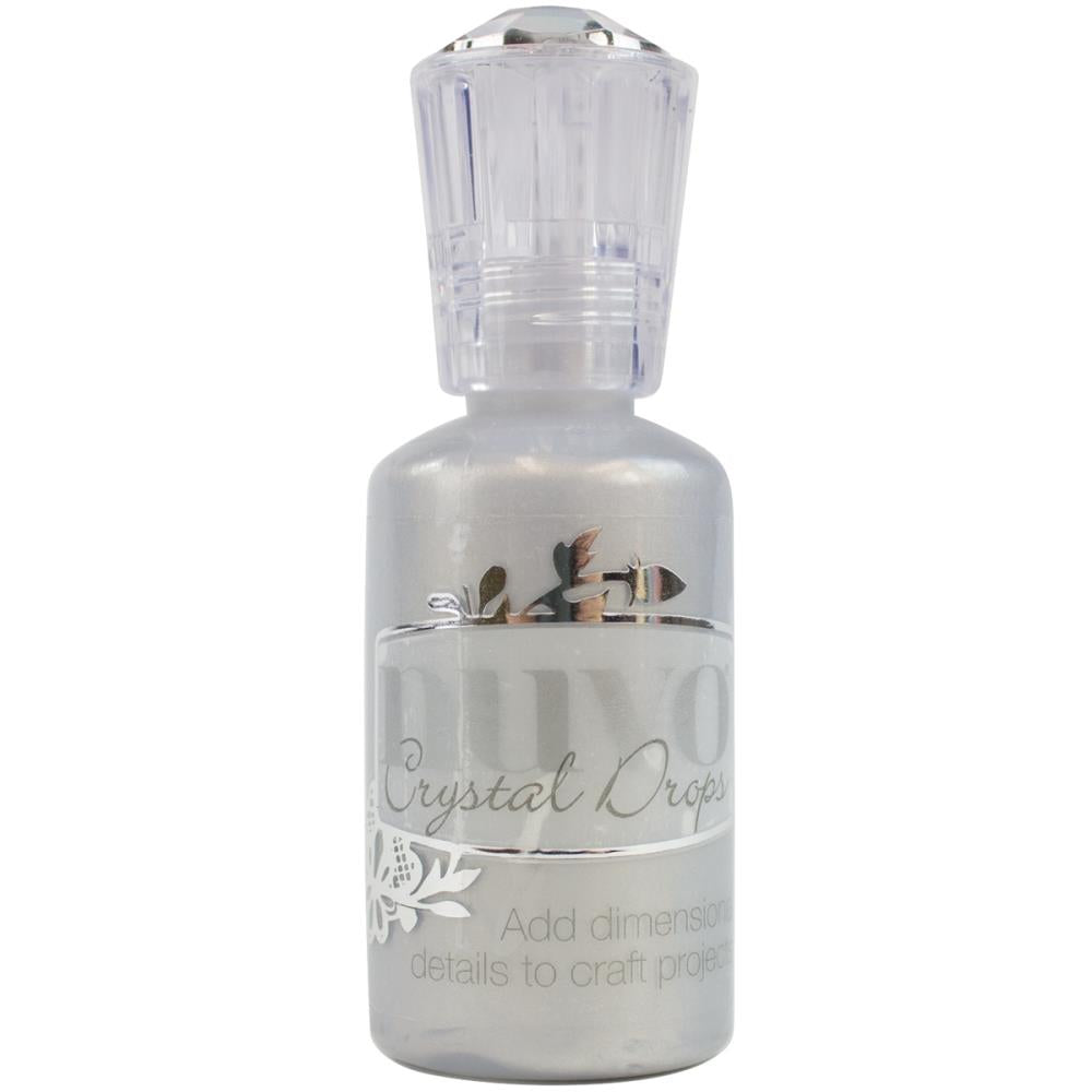Nuvo Crystal Drops - Metallic Silver Lining