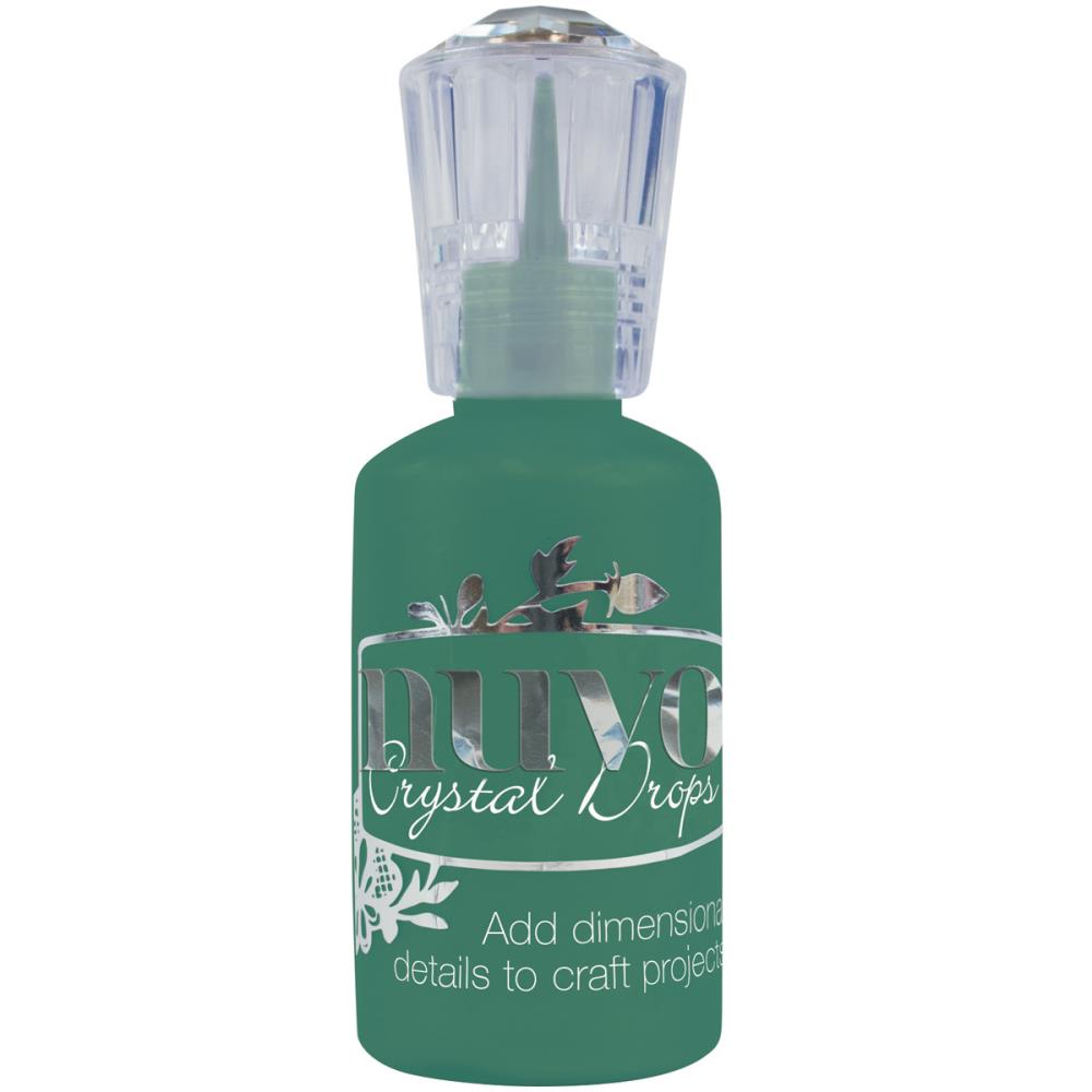 Nuvo Crystal Drops - Gloss-Woodland Green