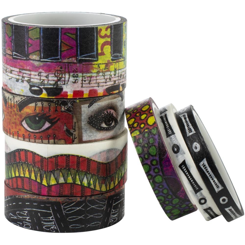Dyan Reaveleys Dylusions Washi Tape - Set 4