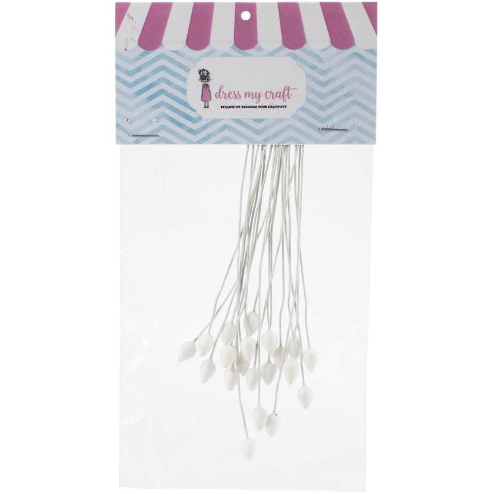 Dress My Craft Foam Flower Buds 5mm Pointed