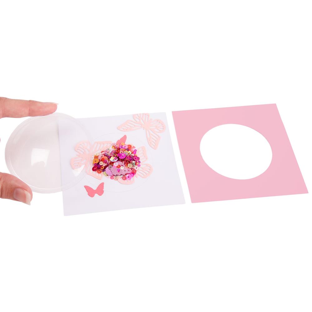 Sizzix Making Essentials Shaker Domes - Circle 2.5"