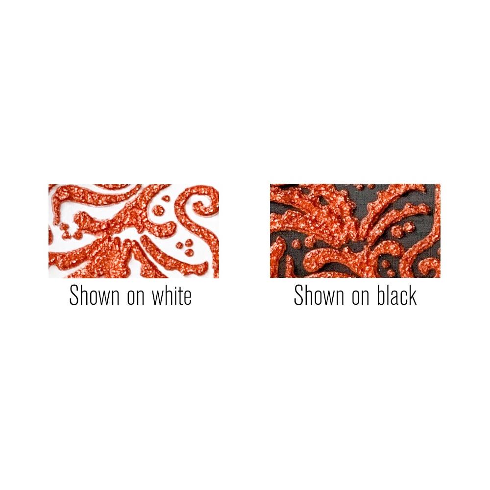 Finnabair Art Extravagance Jewel Effect Paste - Crushed Amber