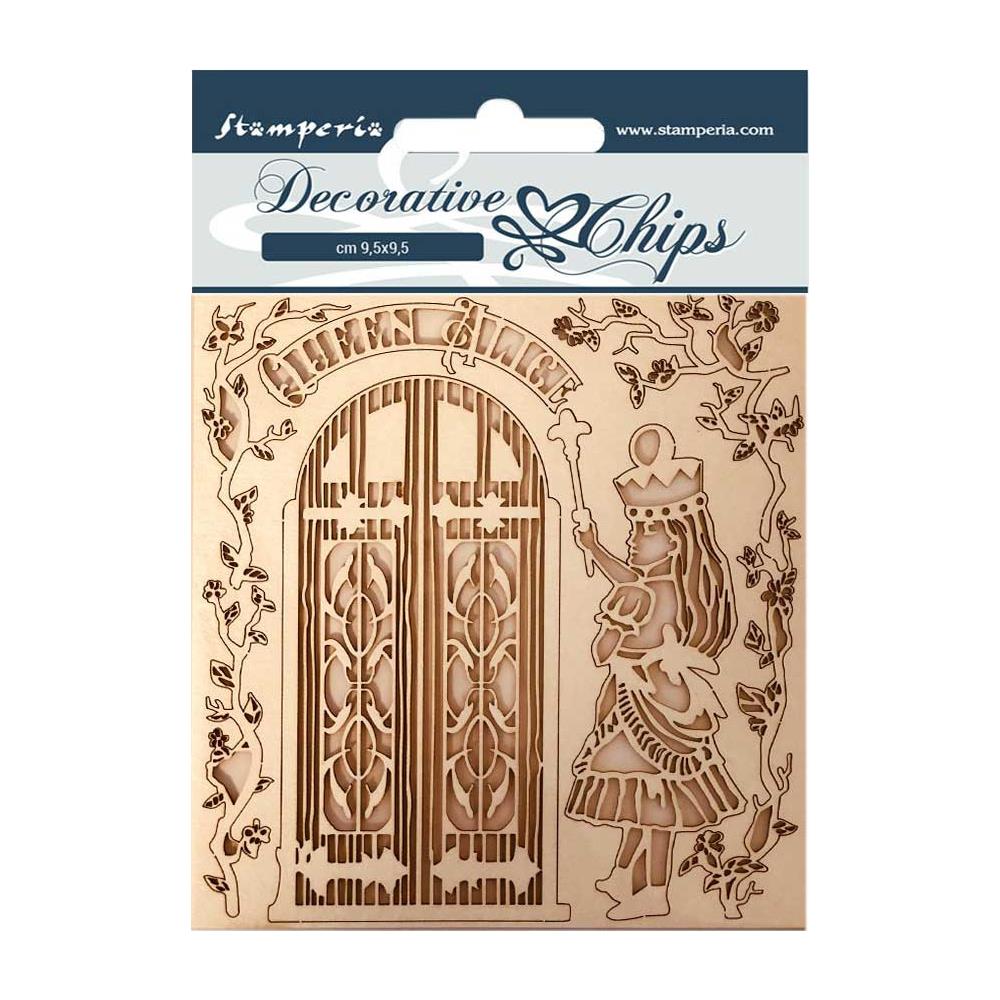 Stamperia Decorative Chips - Queen Alice