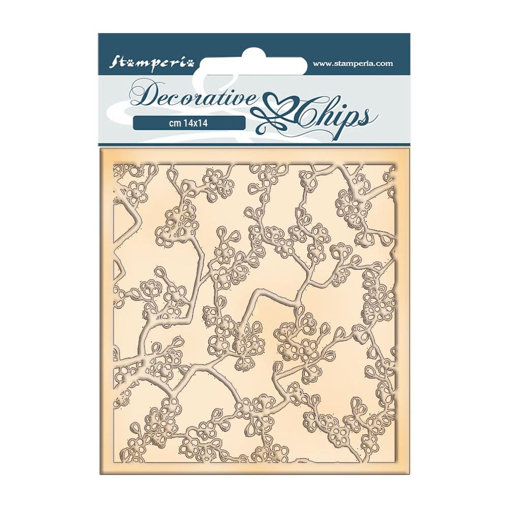 Stamperia Decorative Chips - Texture Sir Vagabond In Japan