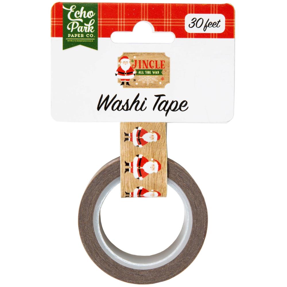 Echo Park Jingle All The Way Washi Tape - Jolly Santa Claus