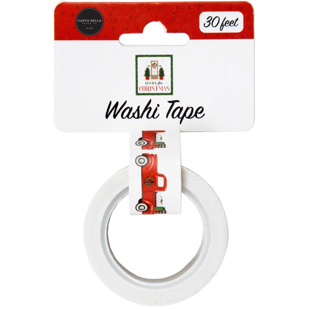 Carta Bella Home For Christmas Washi Tape - Christmas Trucks