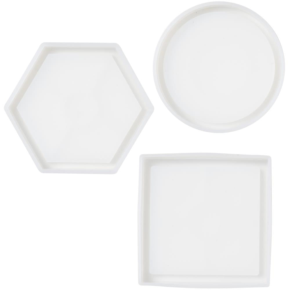 Mod Podge Silicone Mold - Circle, Square, Hexagon