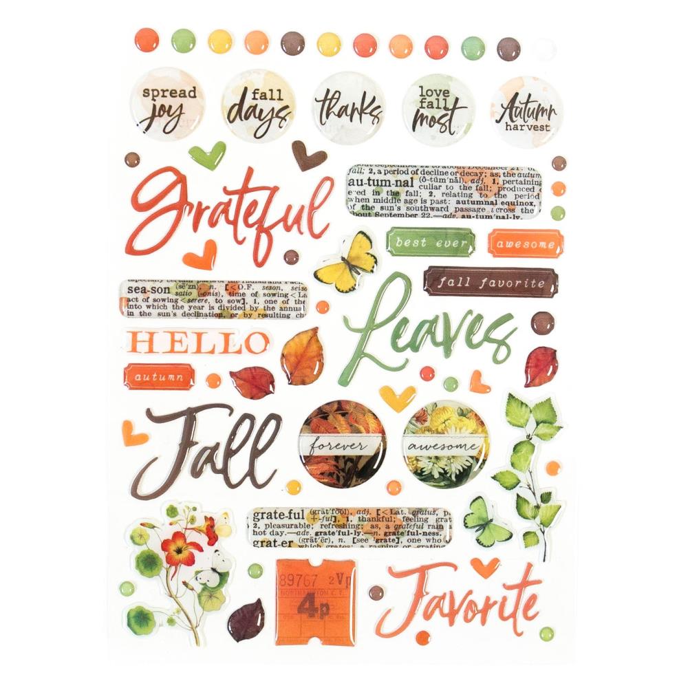 Vintage Artistry In The Leaves Wishing Bubbles & Trinkets