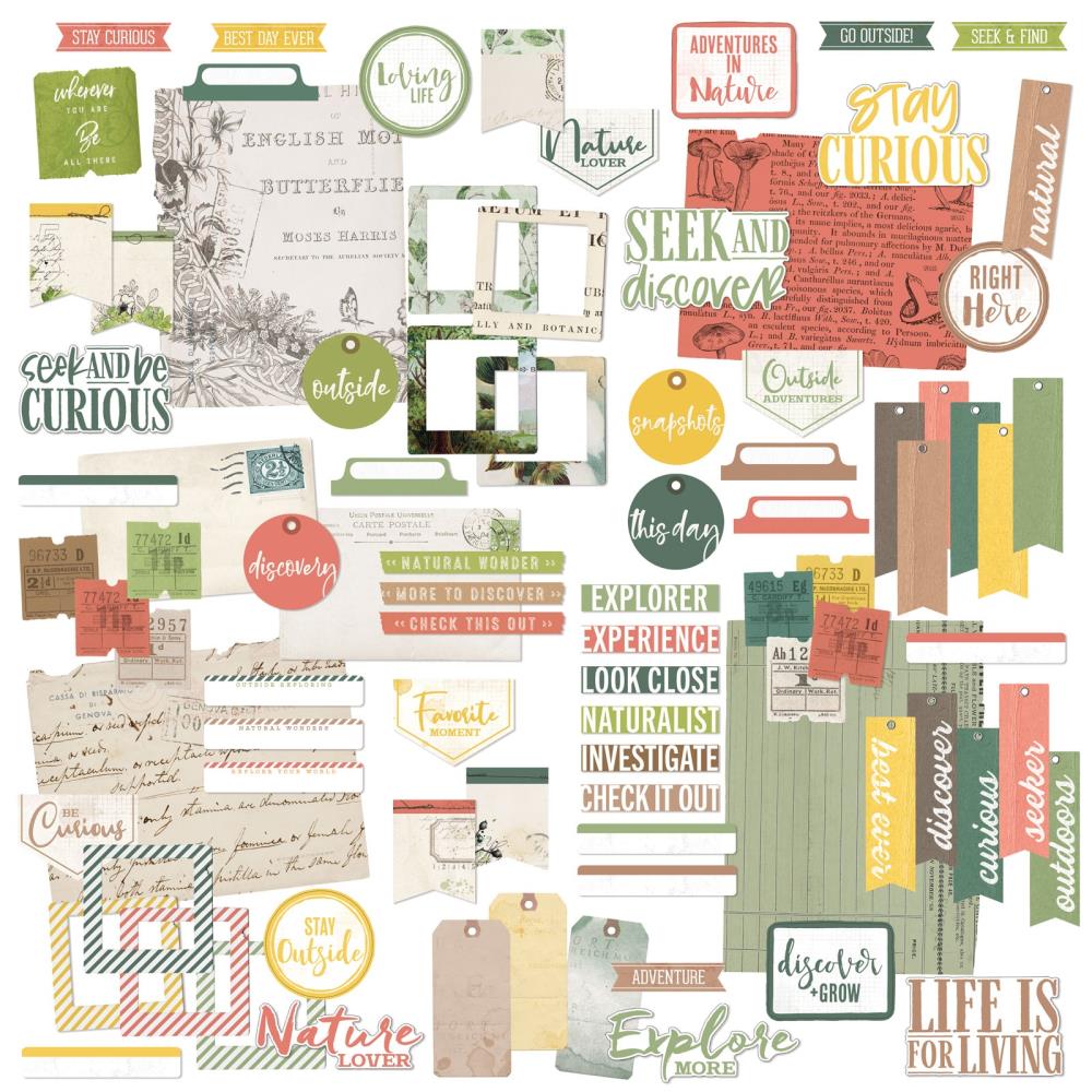 Vintage Artistry Ephemera Bits - Naturalist