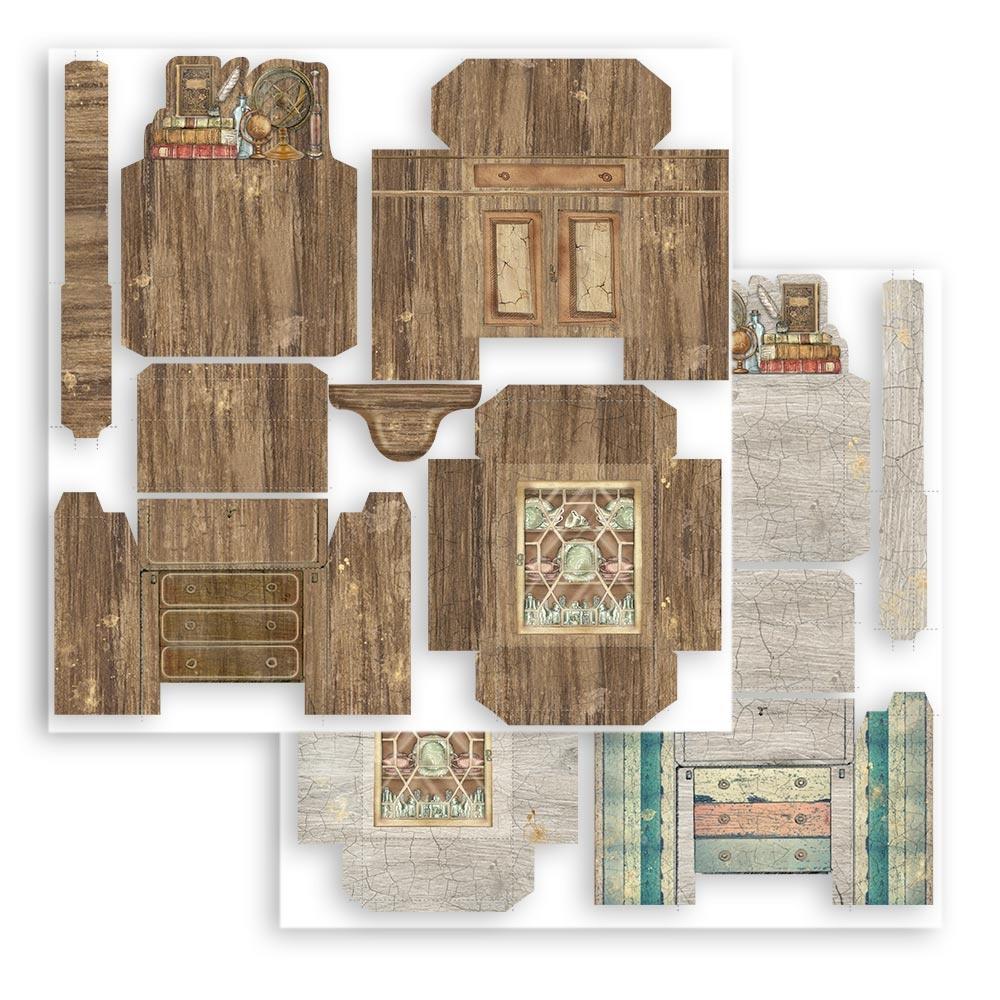 Stamperia 3D Paper Kit - Lady Vagabond Lifestyle