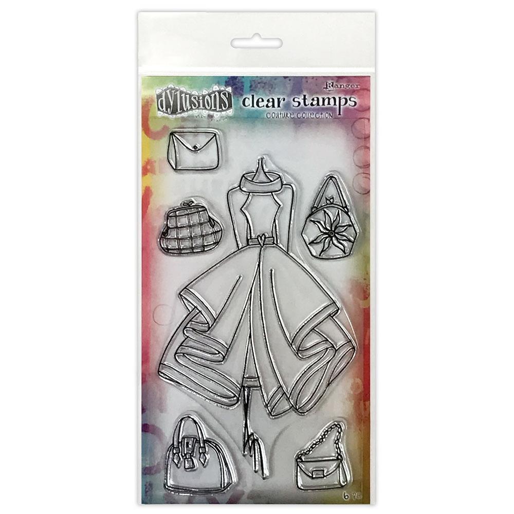 Dyan Reaveley's Dylusions Clear Stamps - Ladies Who Lunch