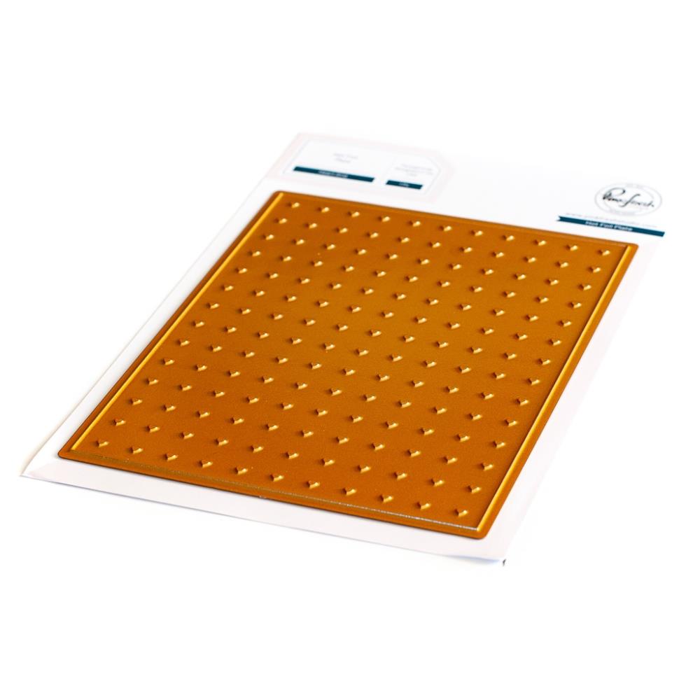 Pinkfresh Studio Hot Foil Plate - Heart Grid
