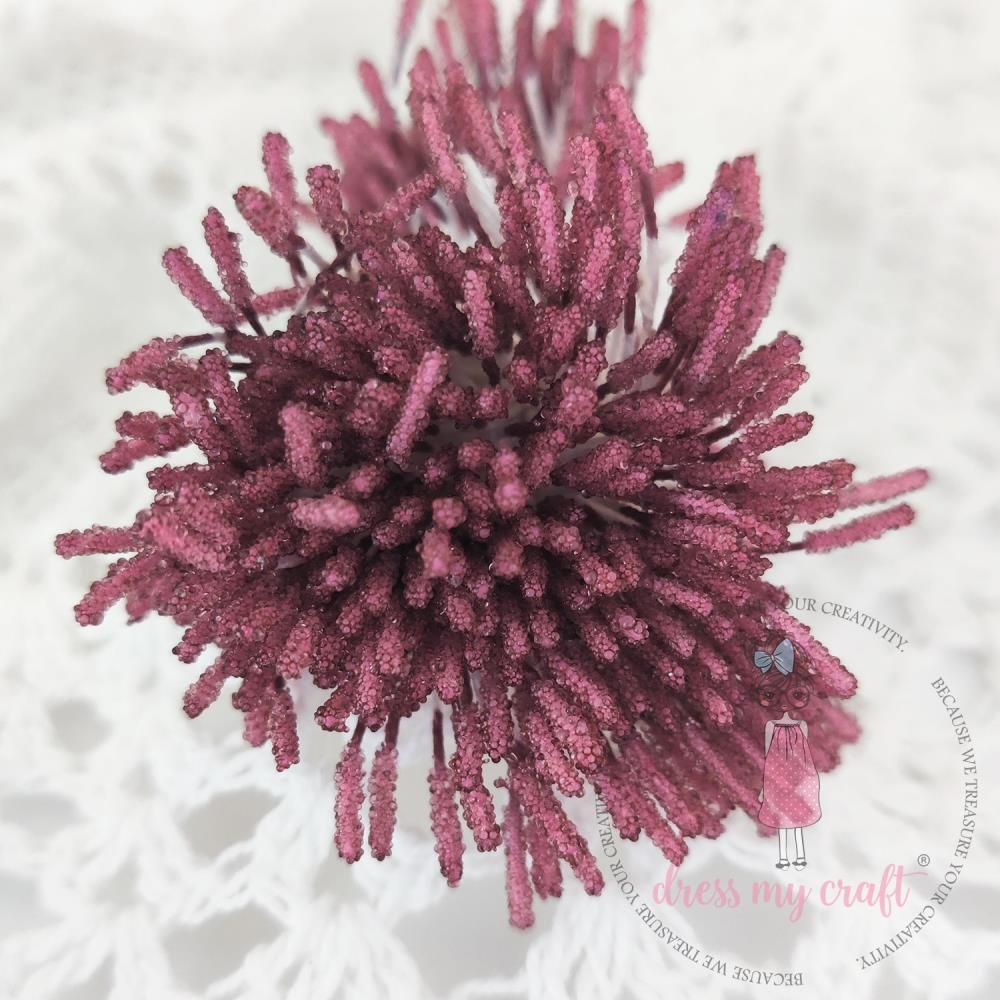Dress My Craft Sugar Thread Pollen - Wine