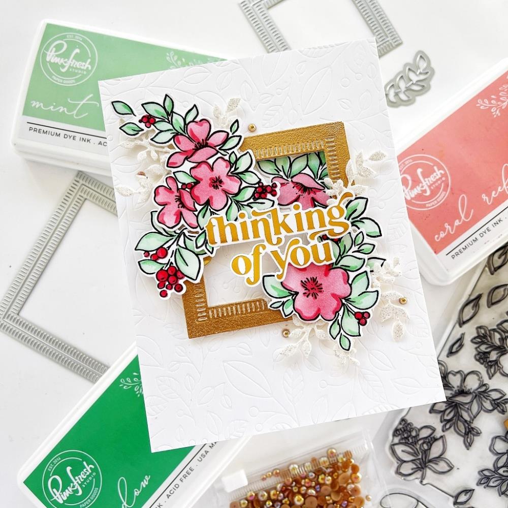 Pinkfresh Studio Stencils - In The Meadow Layering