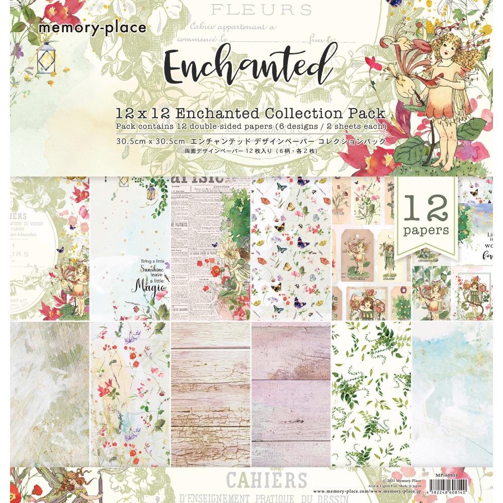 Memory Place Double-Sided Paper Pack 12X12 - Enchanted