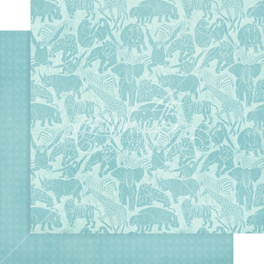 Graphic 45 - Patterns & Solids Double-Sided Paper Pad 12X12 - Wild & Free