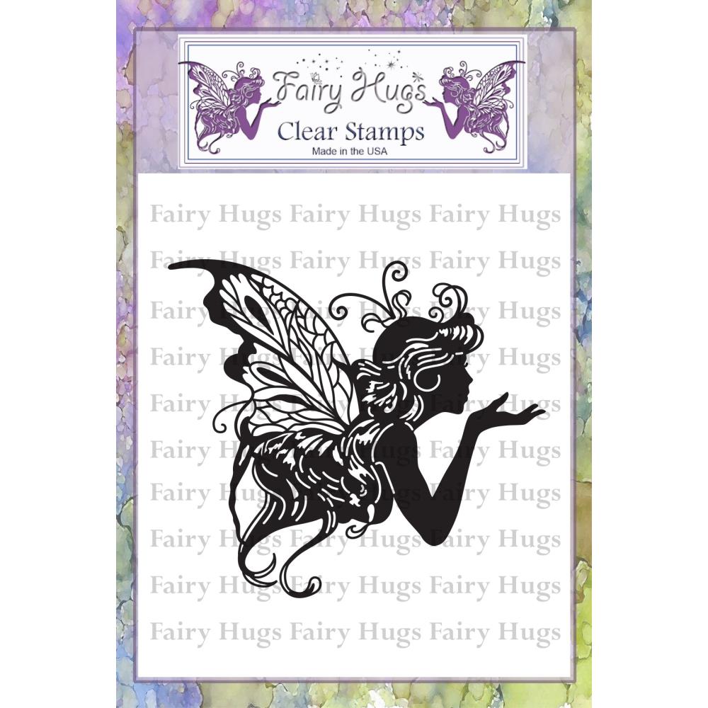 Fairy hugs - Clear Stamp - Kissing Fairy