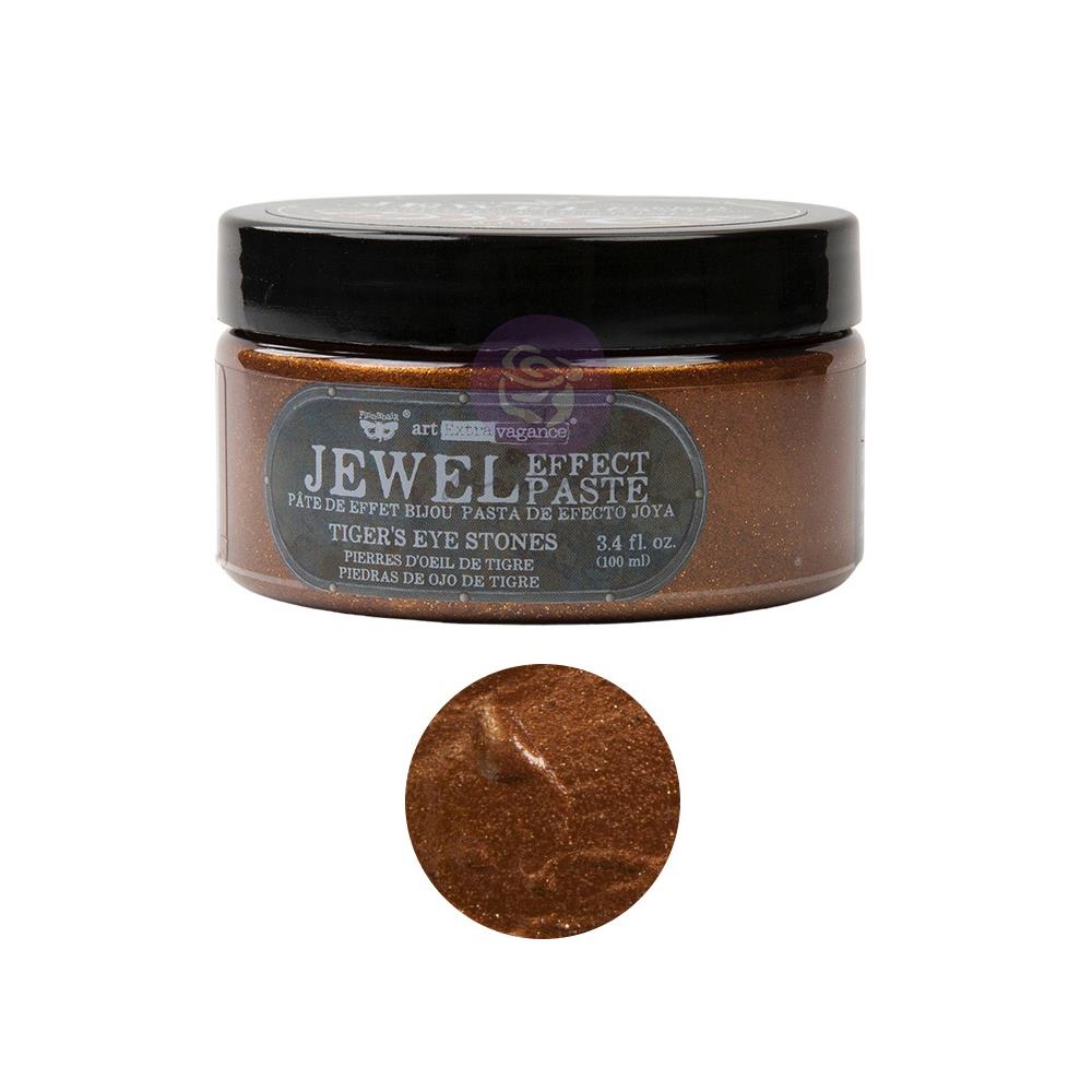 Finnabair Art Extravagance Jewel Effect Paste - Tiger's Eye Stones