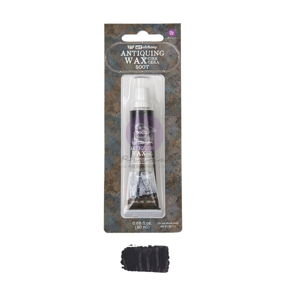 Finnabair Art Alchemy Antiquing Wax - Soot