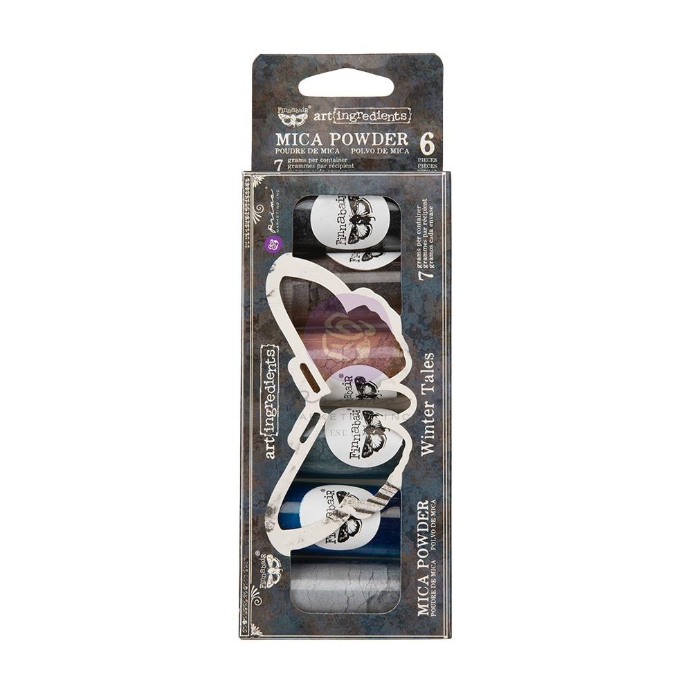 Finnabair Art Ingredients Mica Powder Set - Winter Tales