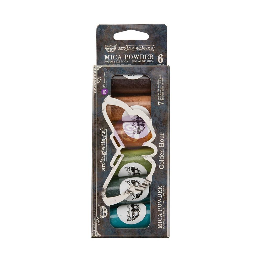 Finnabair Art Ingredients Mica Powder Set - Golden Hour