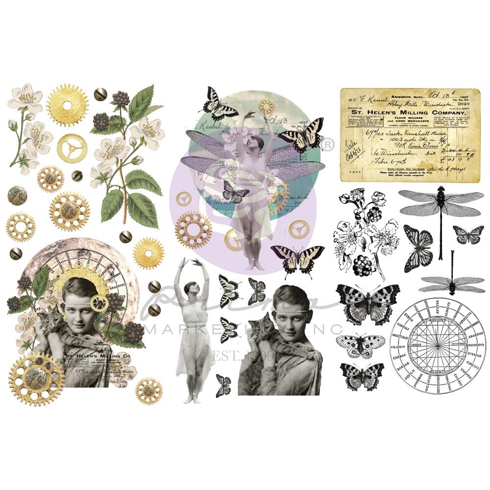 Finnabair Mini Rub On Transfers - Fairy Land