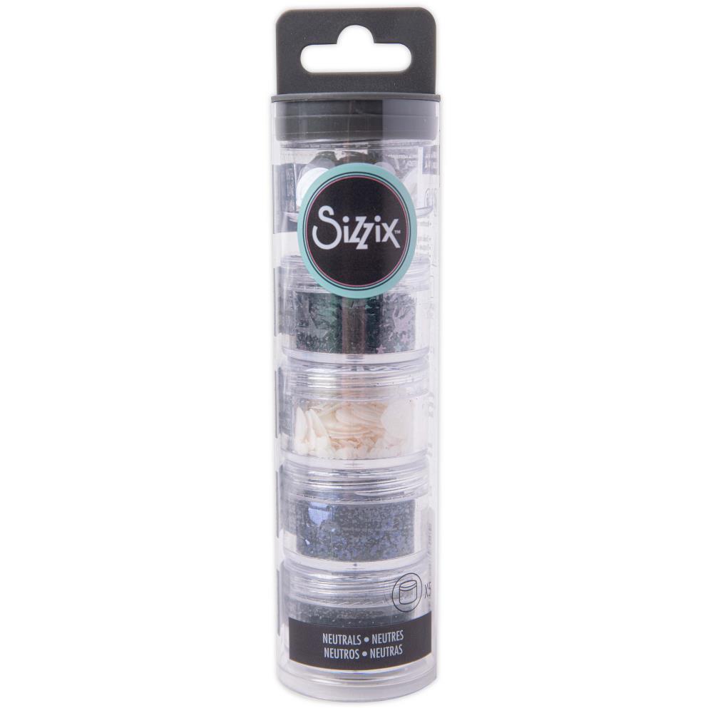 Sizzix Making Essential Sequins & Beads - Neutrals