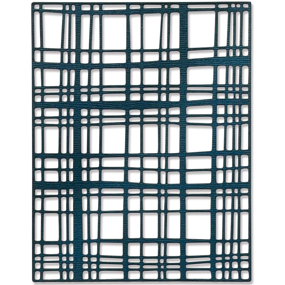 Sizzix Thinlits Dies By Tim Holtz - Simple Plaid