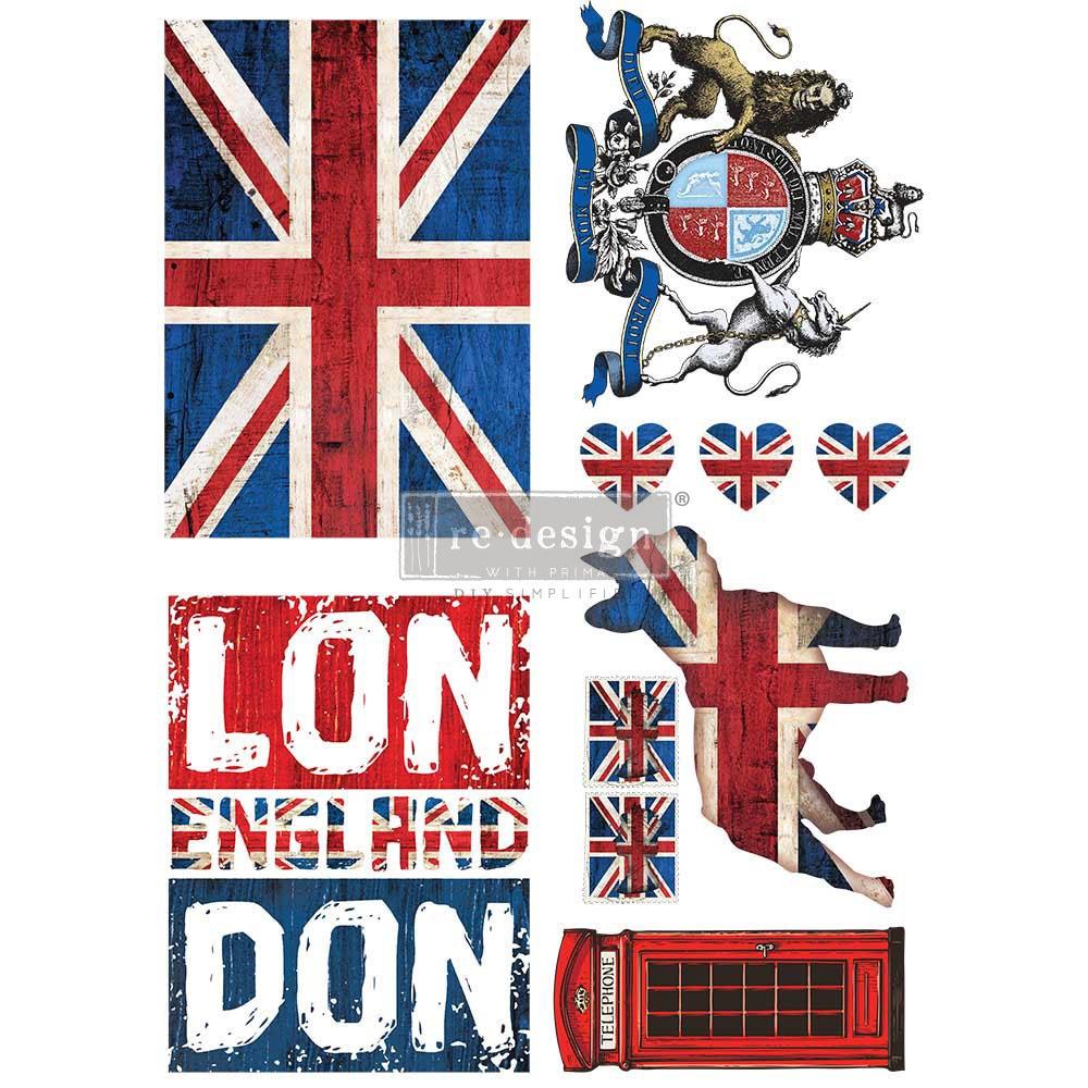 Prima Re-Design Decor Transfer - London Love