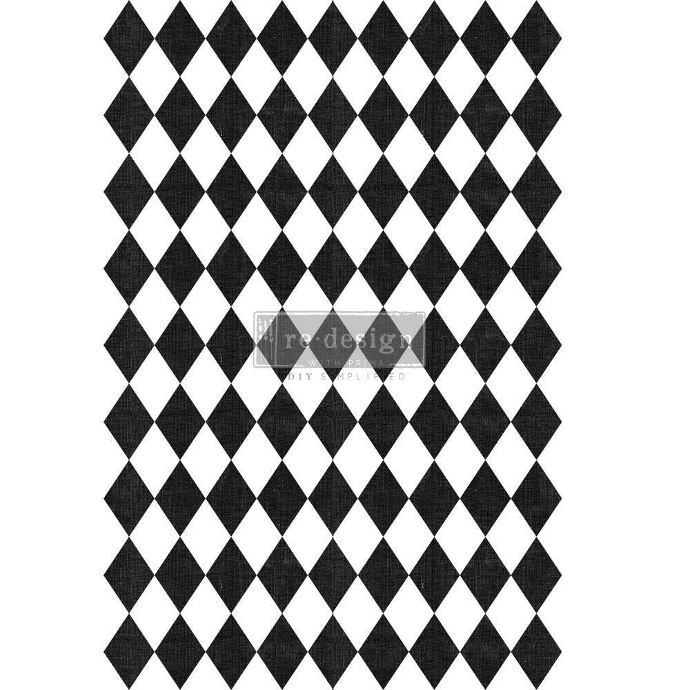 Prima Re-Design Decor Transfer - Harlequin