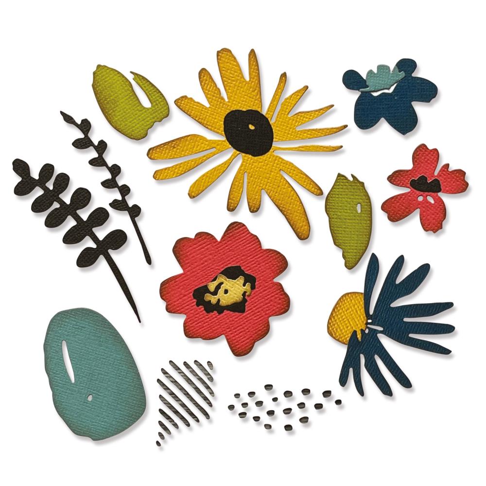 Sizzix Thinlits Dies By Tim Holtz - Modern Floristry
