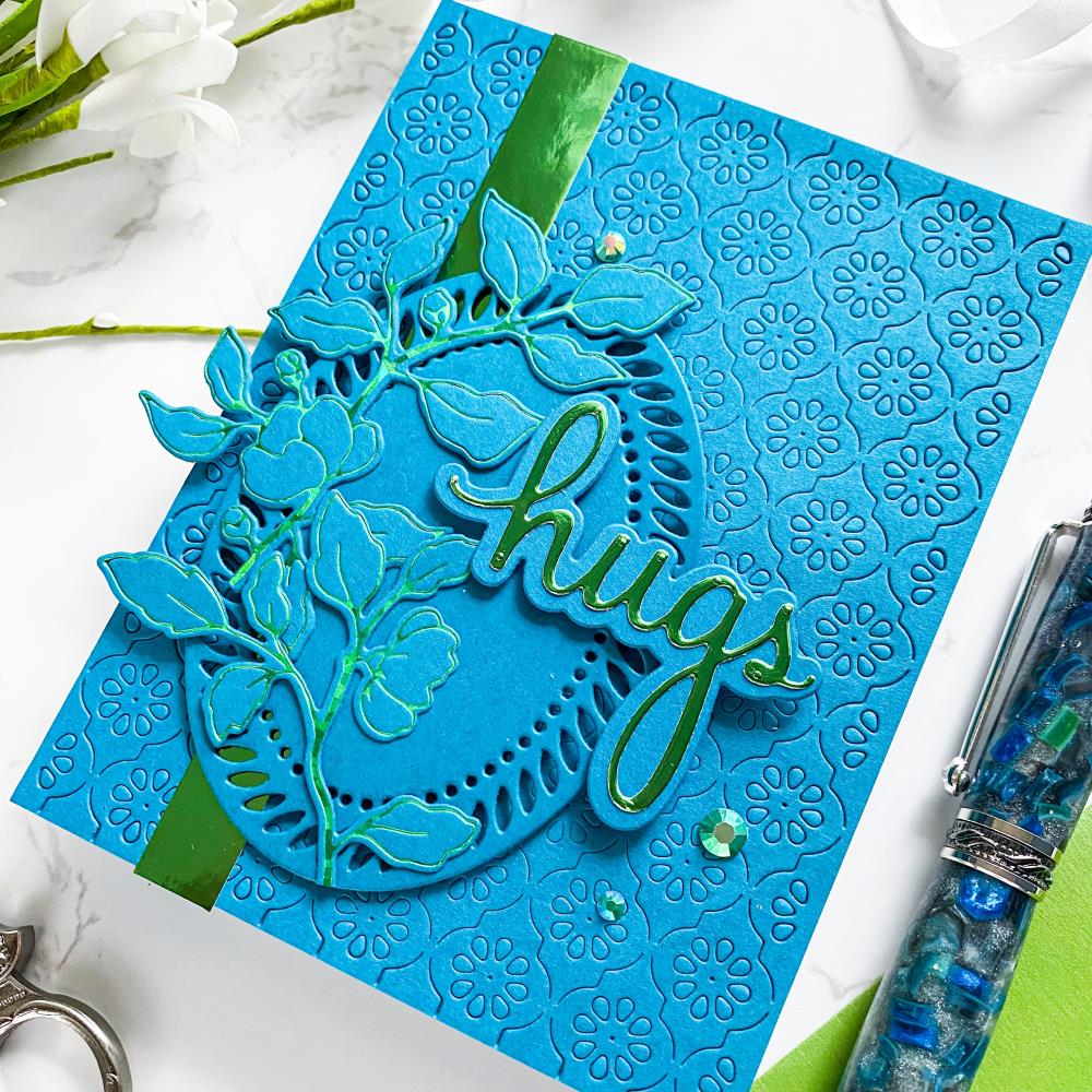 Pinkfresh Studio Die - Daisy Chain Cover Plate