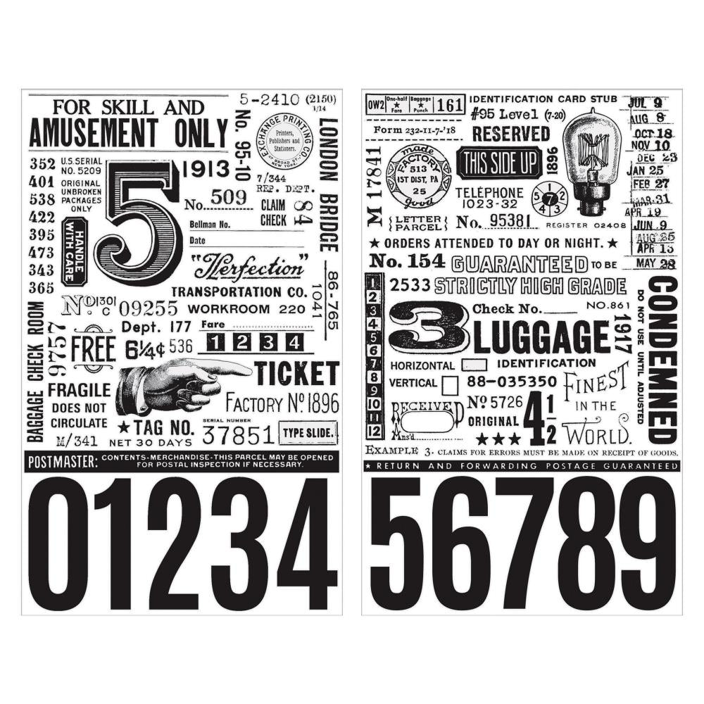 Tim Holtz Idea-ology - Remnant Rubs - Eccentric