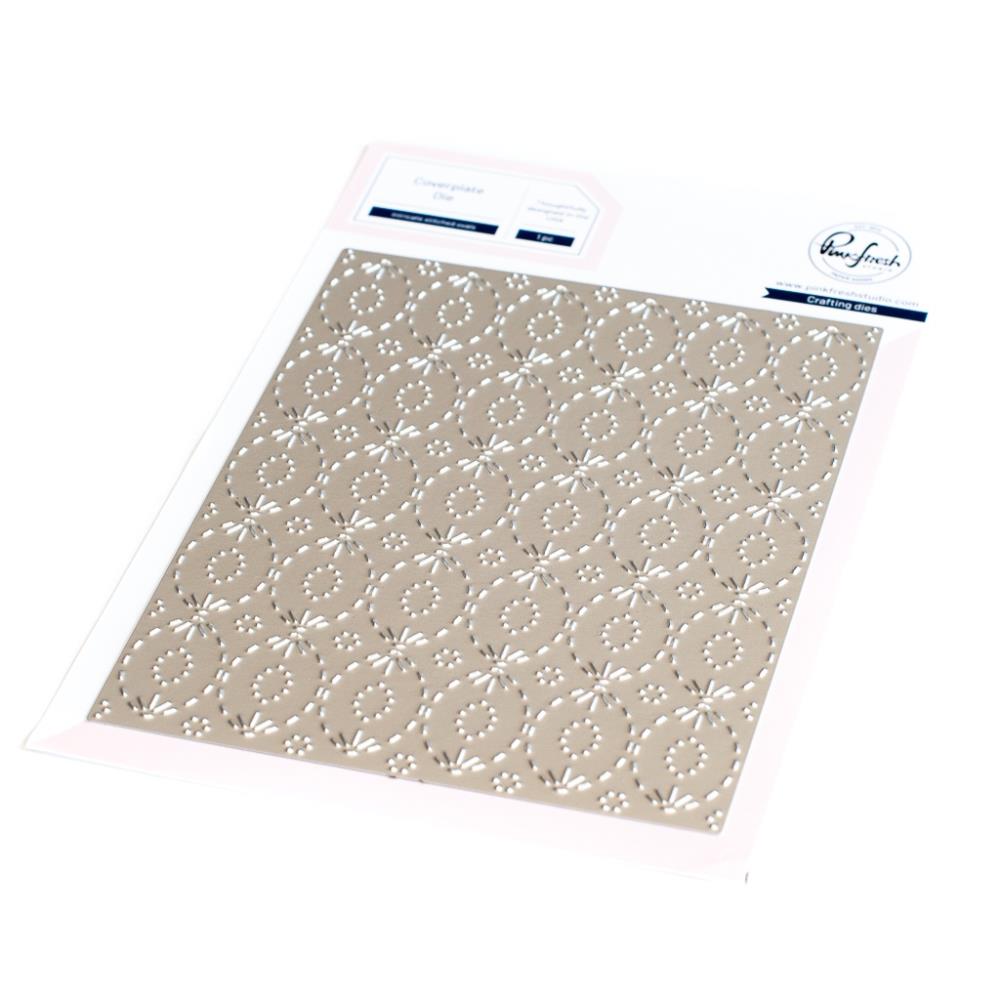 Pinkfresh Studio Die - Intricate Stitched Ovals Cover Plate