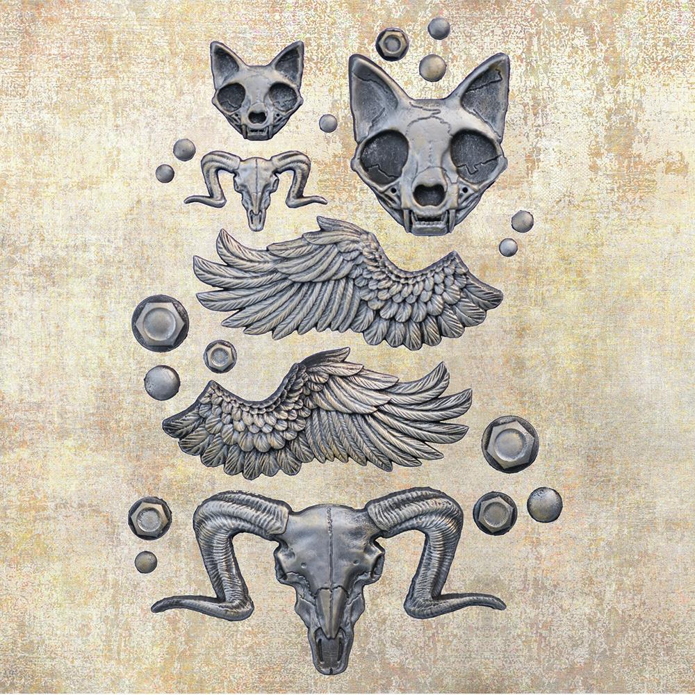 Finnabair Decor Moulds - Amun & Bast