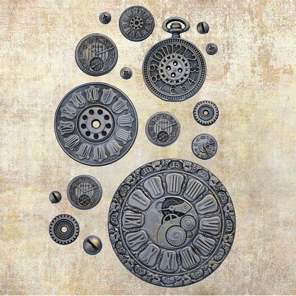 Finnabair Decor Moulds - Clock Faces