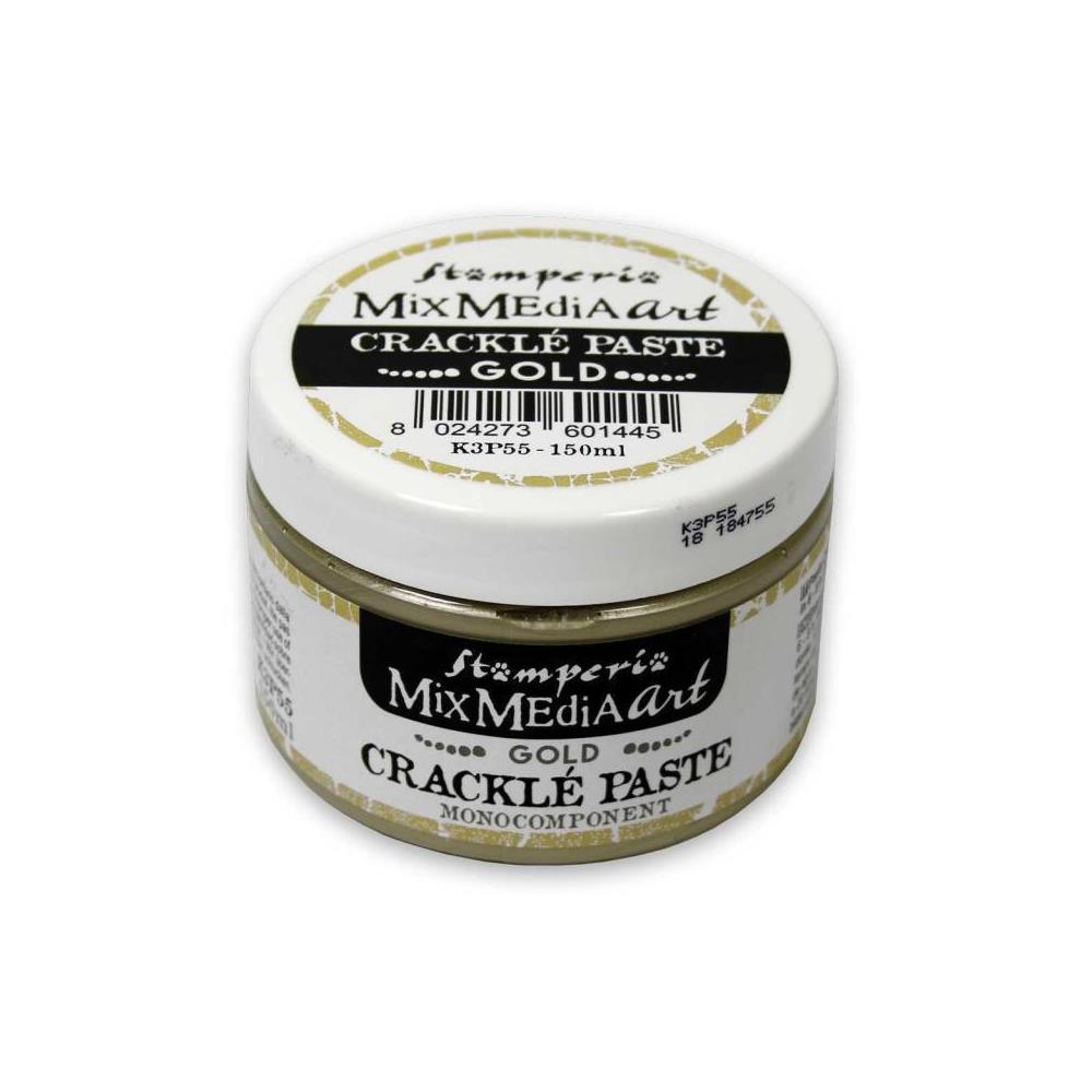 Stamperia Crackle Paste 150ml - Gold