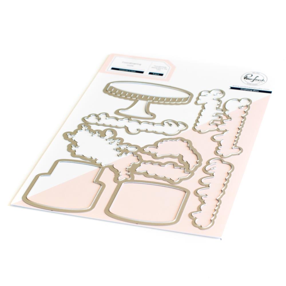 Pinkfresh Studio Slimline Die Set - Celebrate In Style