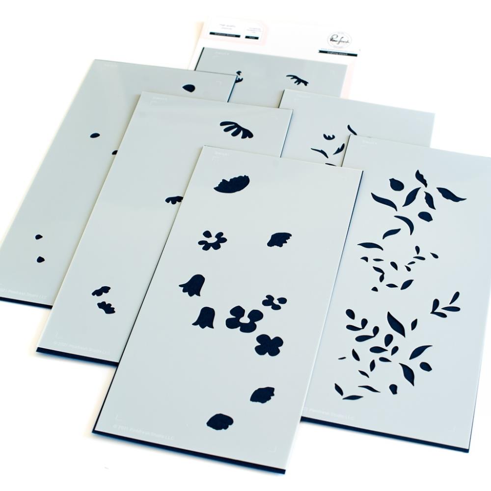 Pinkfresh Studio Die - Wildflower Slimline Layering