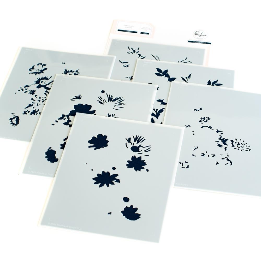 Pinkfresh Studio Die - Botanical Bunch Layering