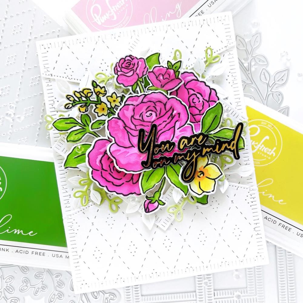 Pinkfresh Studio Slimline Die Set - Grant Yourself Grace