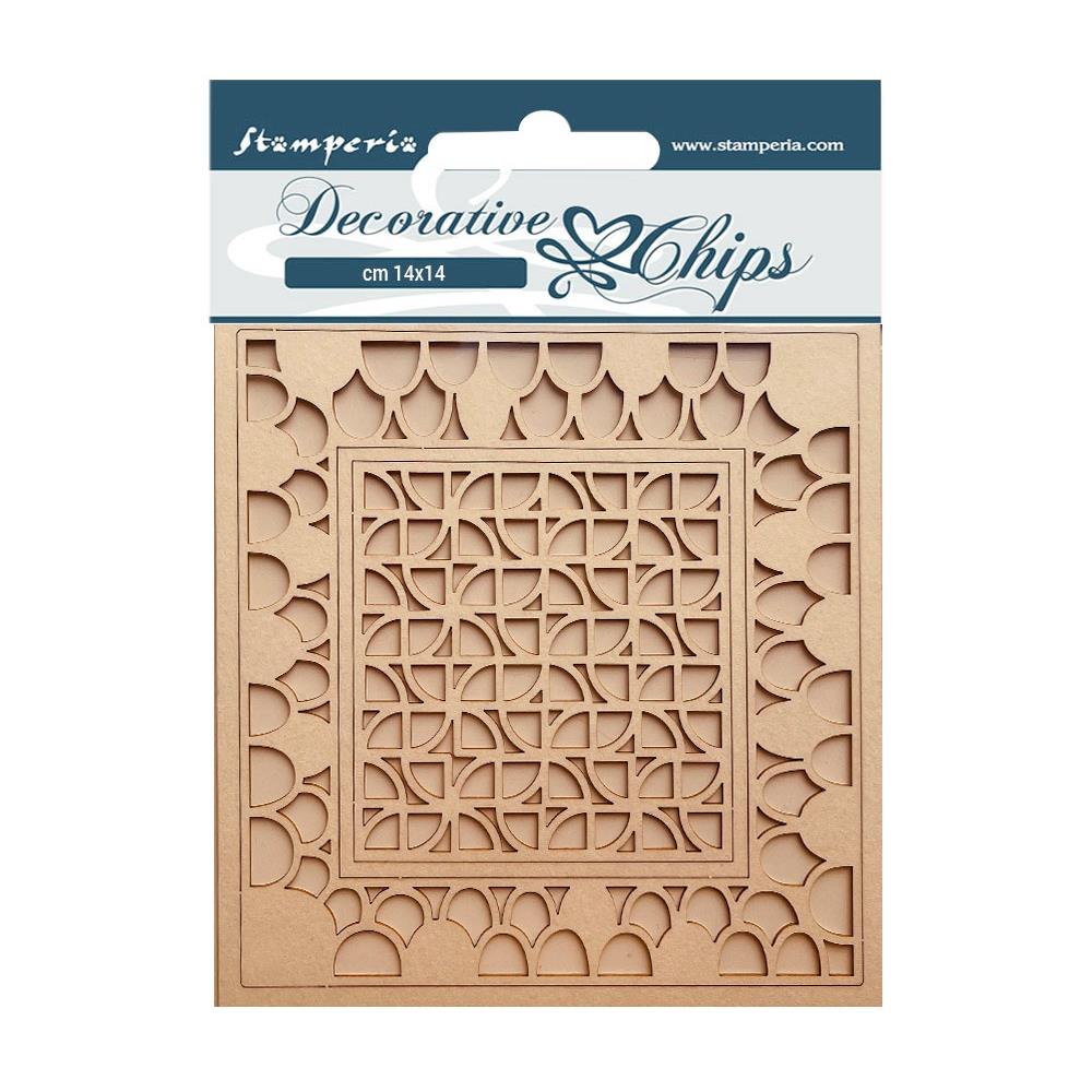 Stamperia Decorative Chips - Bauhaus Pattern