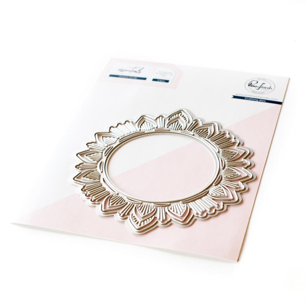 Pinkfresh Studio Slimline Die Set - Ornate Circle