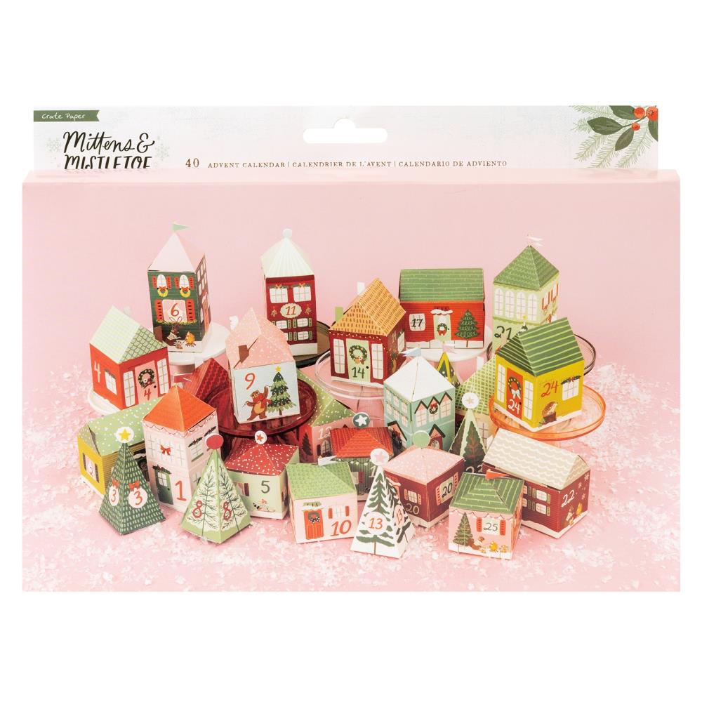 Mittens & Mistletoe Advent Calendar 25 Houses