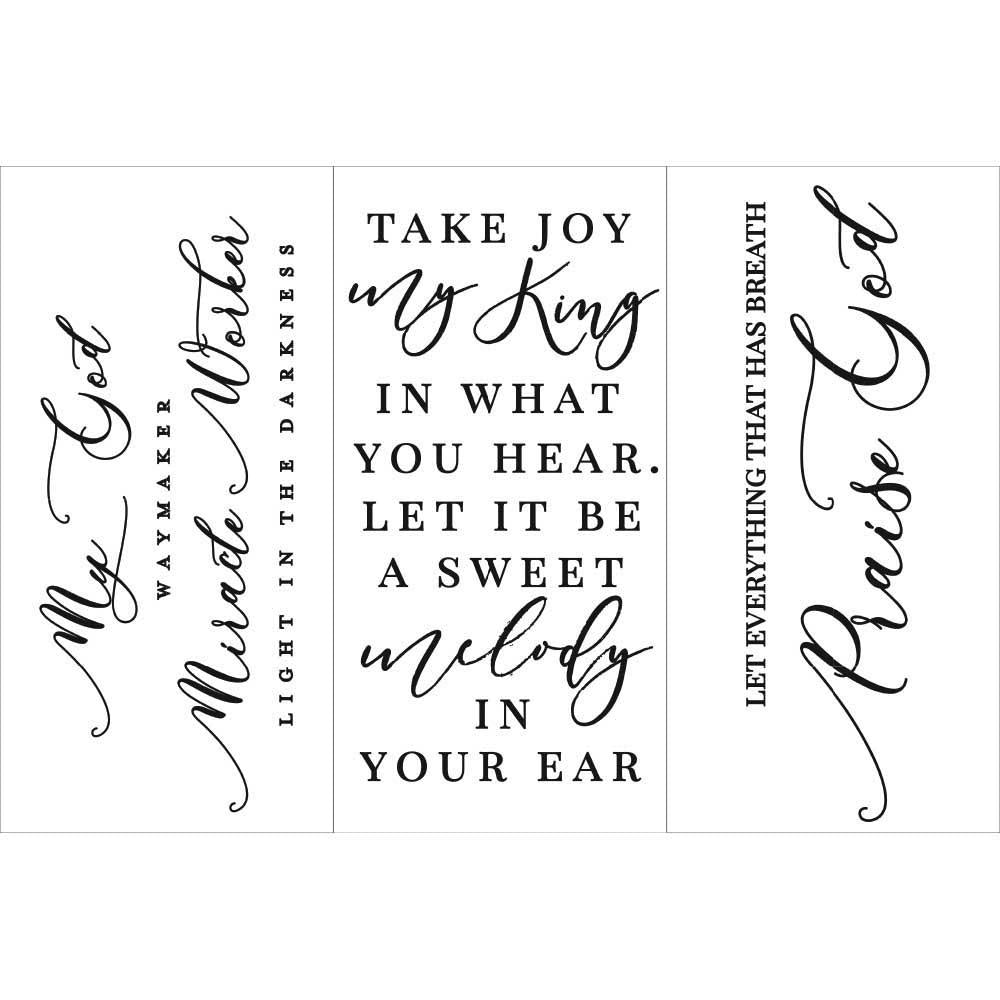 Prima Marketing Re-Design Decor Transfers - Scripture