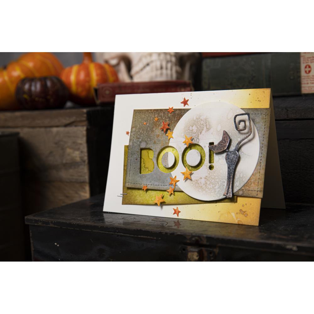 Sizzix Thinlits Dies By Tim Holtz - Bold Text Halloween