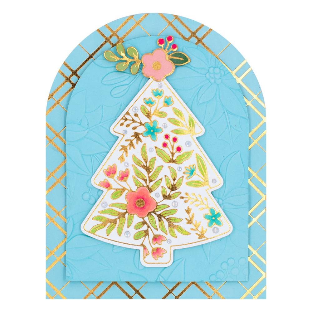 Spellbinders Glimmer Hot Foil Plate - Blooming Tree
